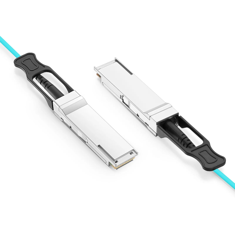 FyberOptix 7m (23ft) NVIDIA/Mellanox Compatible 400G QSFP112 4 x 100G PAM4 InfiniBand NDR Active Optical Cable for ConnectX-7 HCA