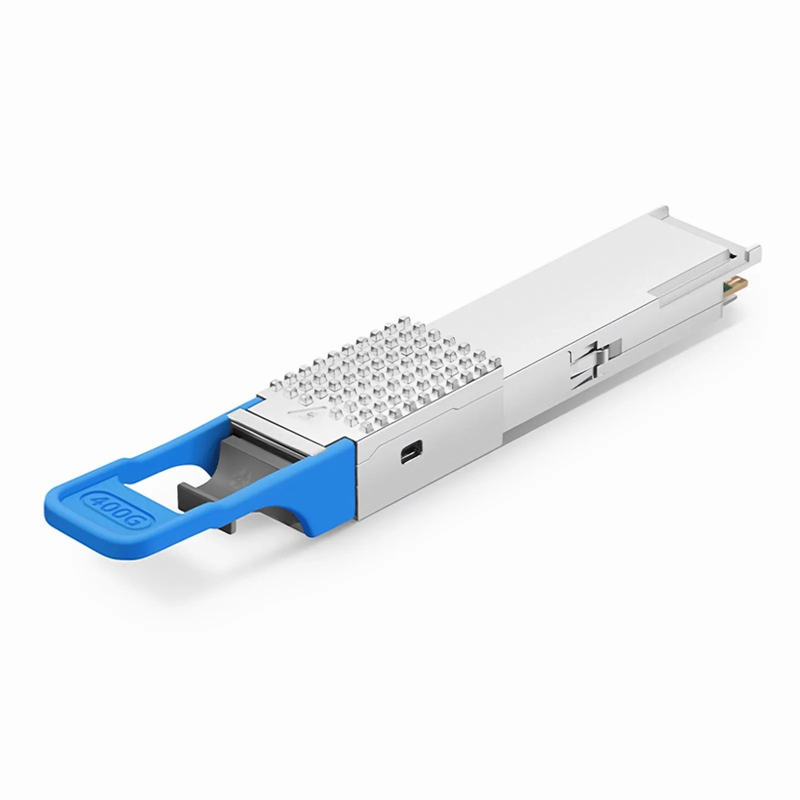 FyberOptix NVIDIA/Mellanox MMS1X00-NS400 Compatible 400GBASE-DR4 QSFP112 4 x 100G PAM4 1310nm 500m DOM MPO-12/APC SMF InfiniBand NDR Optical Transceiver Module for ConnectX-7 HCA