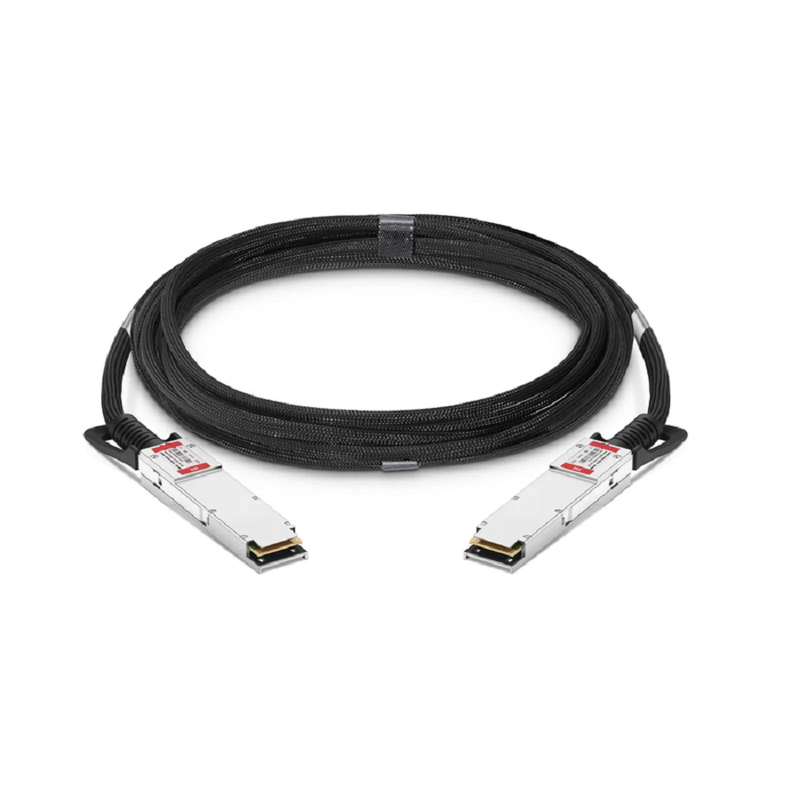 FyberOptix 5m (16ft) NVIDIA/Mellanox MCA7J50-H005R Compatible 200G QSFP56 4 x 50G PAM4 to 2 x 100G QSFP56 2 x 50G PAM4 InfiniBand HDR Active Direct Attach Copper Breakout Cable for Quantum Switches and ConnectX-6 HCA
