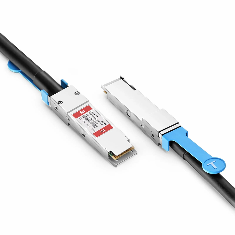 FyberOptix 3m (10ft) NVIDIA/Mellanox MCA1J00-H003E Compatible 200G QSFP56 4 x 50G PAM4 InfiniBand HDR Active Direct Attach Copper Twinax Cable for Quantum Switches and ConnectX-6 HCA
