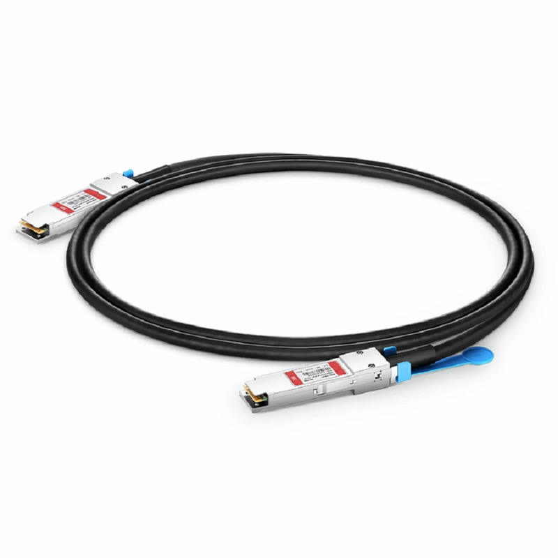 FyberOptix 7m (23ft) NVIDIA/Mellanox MCA1J00-H007E Compatible 200G QSFP56 4 x 50G PAM4 InfiniBand HDR Active Direct Attach Copper Twinax Cable for Quantum Switches and ConnectX-6 HCA