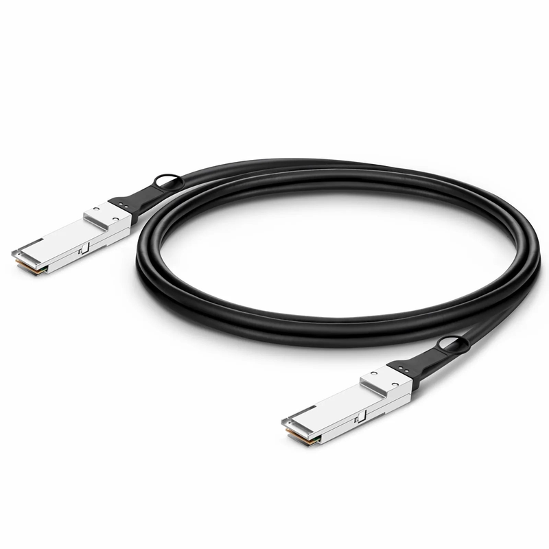 FyberOptix 1m (3ft) NVIDIA/Mellanox MCP1650-H001E30 Compatible 200G QSFP56 4 x 50G PAM4 InfiniBand HDR Passive Direct Attach Copper Twinax Cable for Quantum Switches and ConnectX-6 HCA