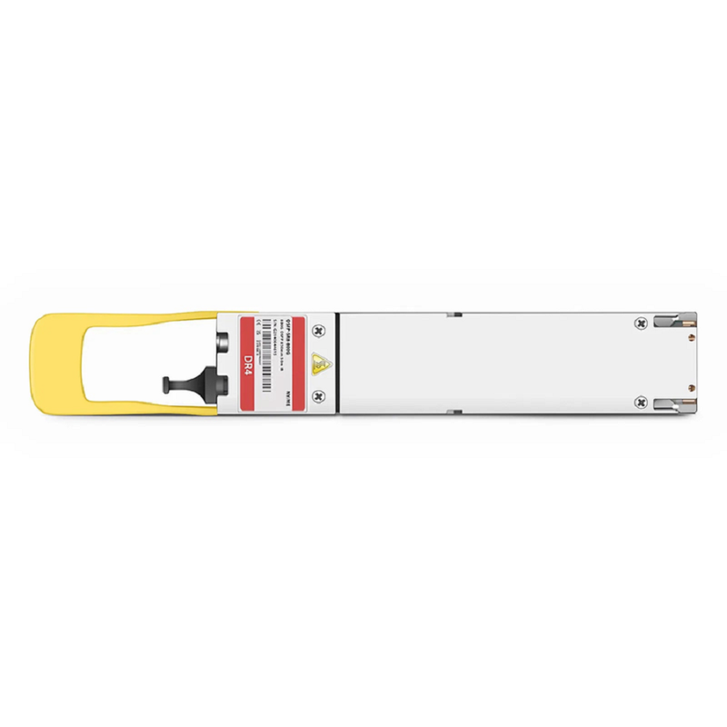 FyberOptix NVIDIA/Mellanox MMS4X00-NS400 Compatible 400GBASE-DR4 OSFP Flat Top 4 x 100G PAM4 1310nm 500m DOM MPO-12/APC SMF InfiniBand NDR Optical Transceiver Module for ConnectX-7 HCA