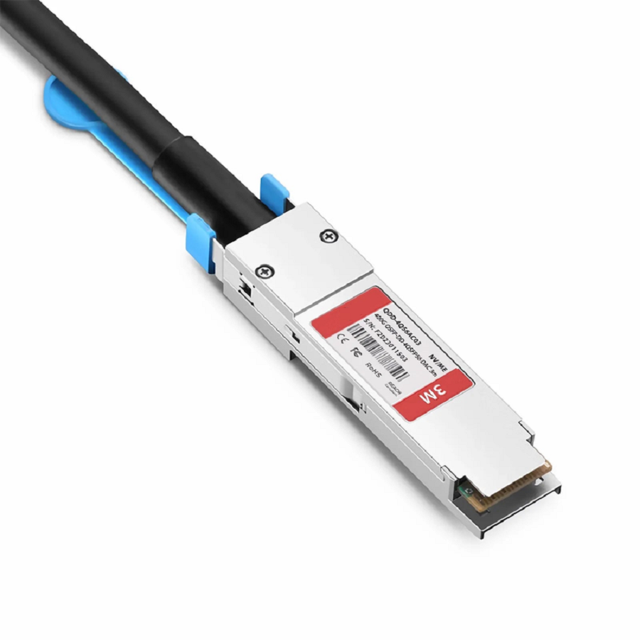 FyberOptix 3m (10ft) NVIDIA/Mellanox MCP7F60-W03 Compatible 400G QSFP-DD 8 x 50G PAM4 to 4 x 100G QSFP56 2 x 50G PAM4 Ethernet Active Direct Attach Copper Breakout Cable