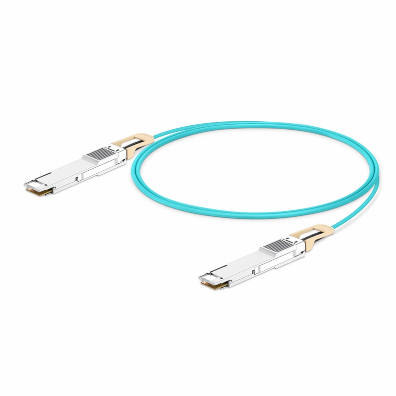 FyberOptix 1m (3ft) Generic Compatible 200G QSFP-DD 8 x 25G NRZ Active Optical Cable