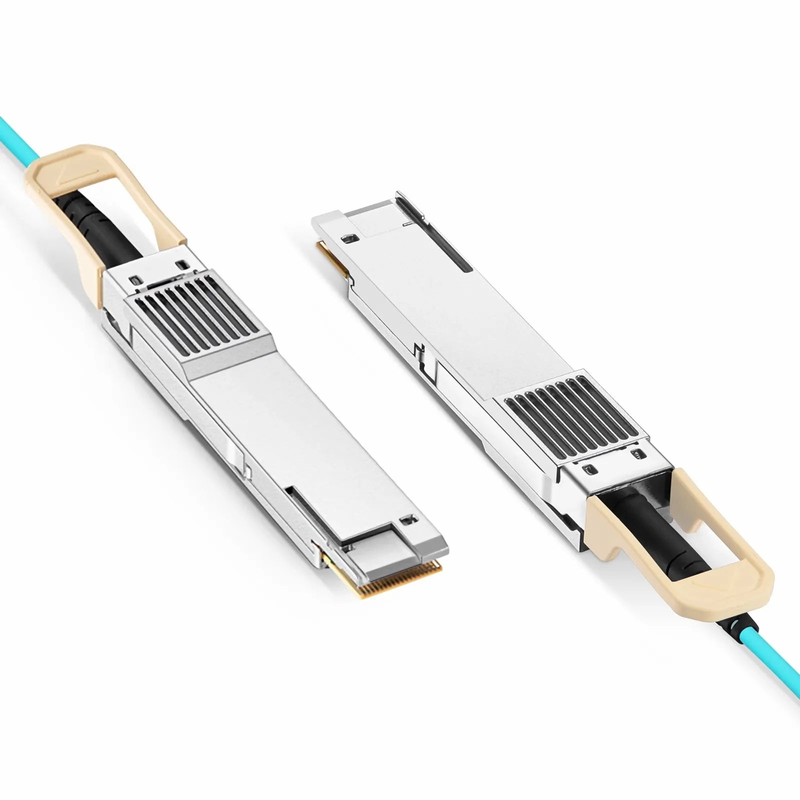 FyberOptix 1m (3ft) Generic Compatible 200G QSFP-DD 8 x 25G NRZ Active Optical Cable