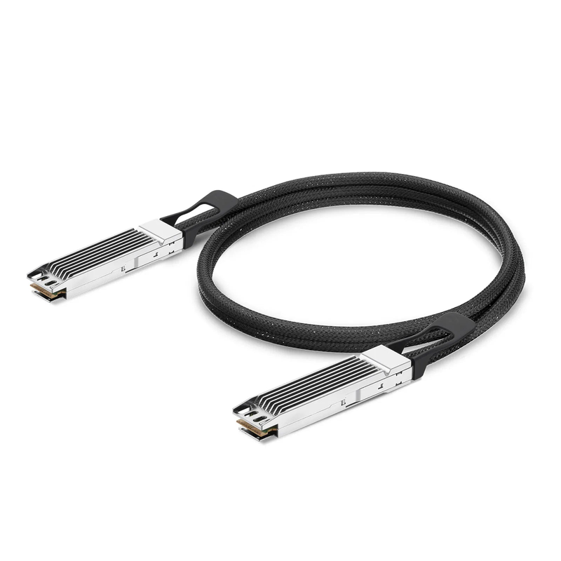 FyberOptix 4m (13ft) NVIDIA/Mellanox Compatible 800G OSFP 8 x 100G PAM4 Finned Top Ethernet Active Electrical Cable