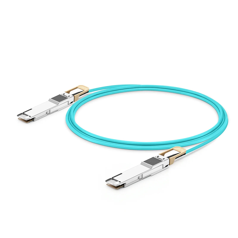 FyberOptix 10m (33ft) Arista Networks AOC-D-D-400G-10M Compatible 400G QSFP-DD 8 x 50G PAM4 Active Optical Cable