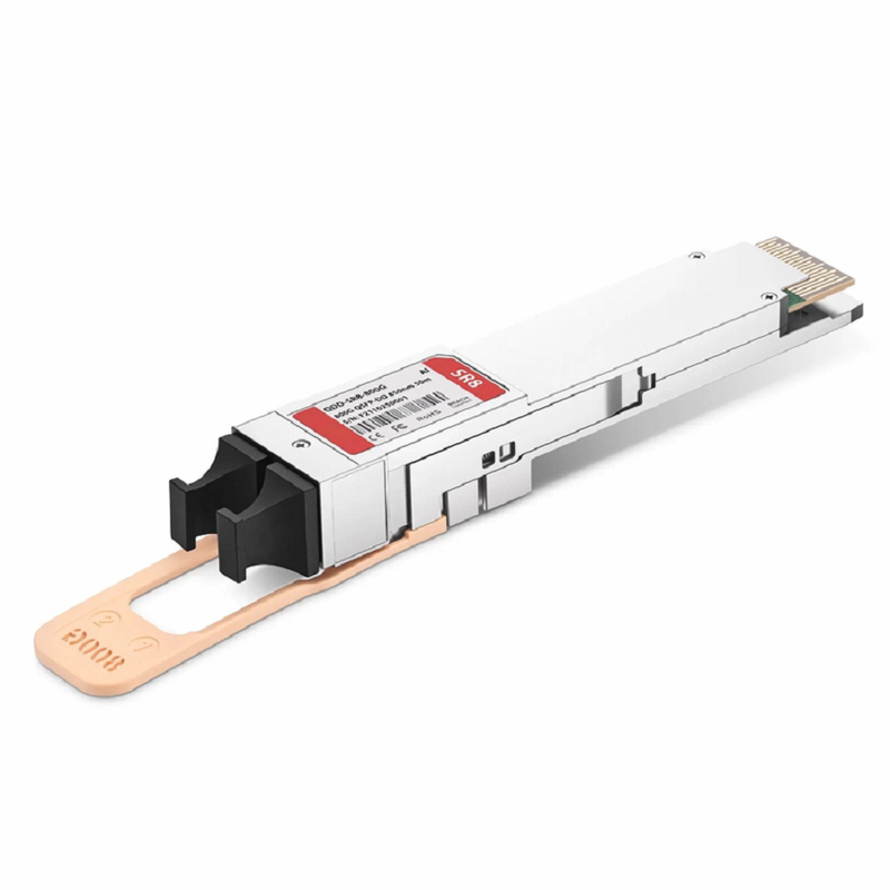 FyberOptix Juniper Networks Compatible 800GBASE 2xSR4/SR8 QSFP-DD 8 x 100G PAM4 850nm 50m DOM Dual MPO-12/APC MMF Optical Transceiver Module
