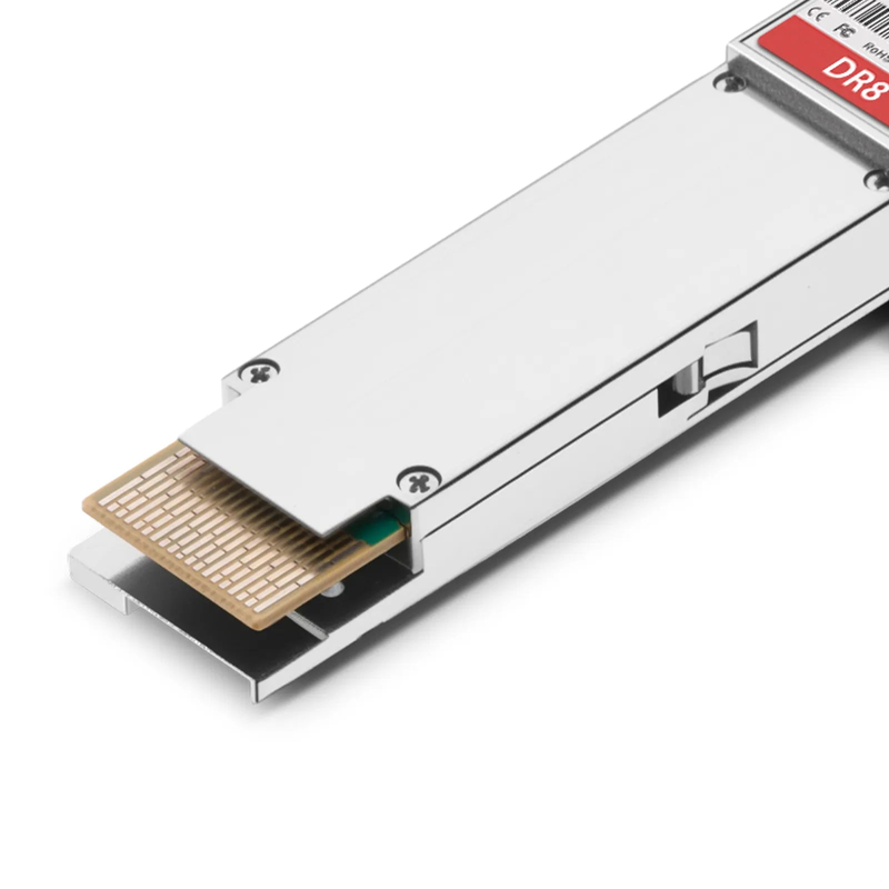 FyberOptix Arista Networks Compatible 800GBASE 2xDR4/DR8 QSFP-DD 8 x 100G PAM4 1310nm 500m DOM Dual MPO-12/APC SMF Optical Transceiver Module