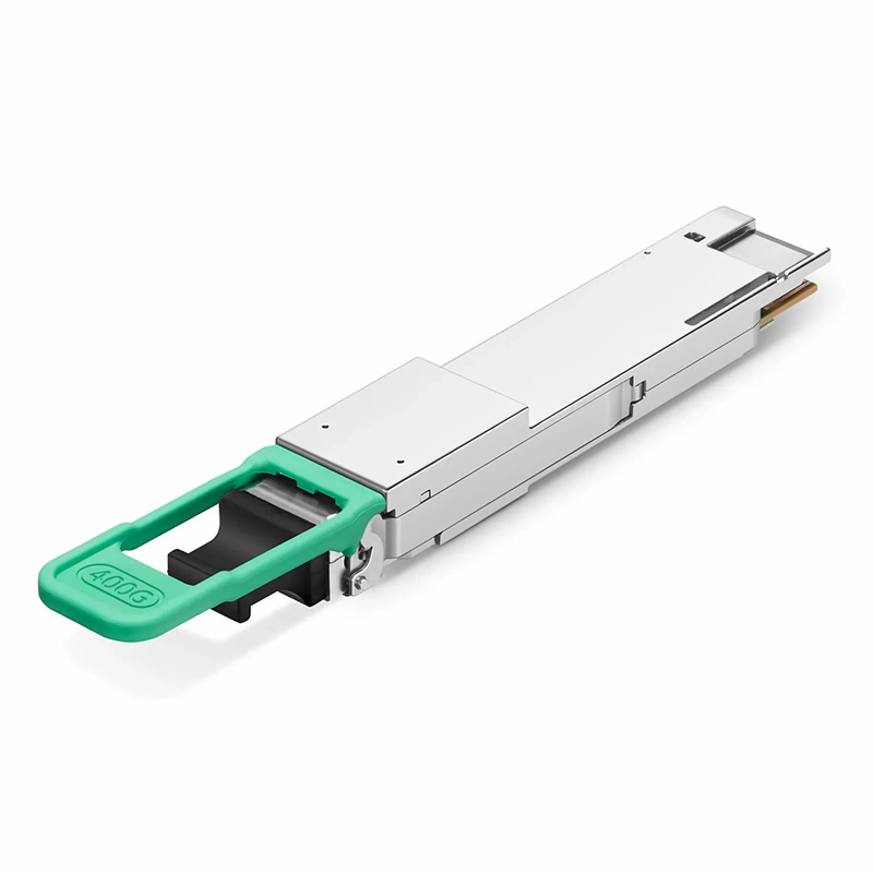 FyberOptix Generic Compatible 400GBASE-FR QSFP-DD 8 x 50G PAM4 1310nm 2km DOM MPO-12/APC SMF SiPh-Based Optical Transceiver Module, Breakout to 4 x 100G-FR