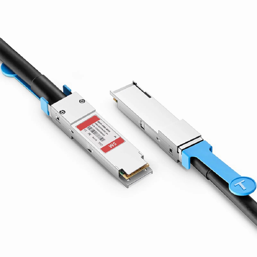 FyberOptix 5m (16ft) Arista Networks Compatible 200G QSFP56 4 x 50G PAM4 Active Direct Attach Copper Twinax Cable