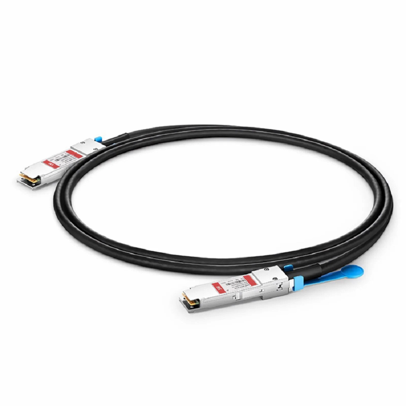 FyberOptix 5m (16ft) NVIDIA/Mellanox MCA1J00-H005E Compatible 200G QSFP56 4 x 50G PAM4 Ethernet Active Direct Attach Copper Twinax Cable