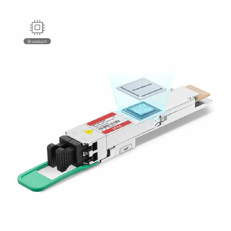 FyberOptix Arista Networks QDD-800G-2XDR4 Compatible 800GBASE 2 x XDR4/XDR8 QSFP-DD 8 x 100G PAM4 1310nm 2km DOM Dual MPO-12/APC SMF Optical Transceiver Module