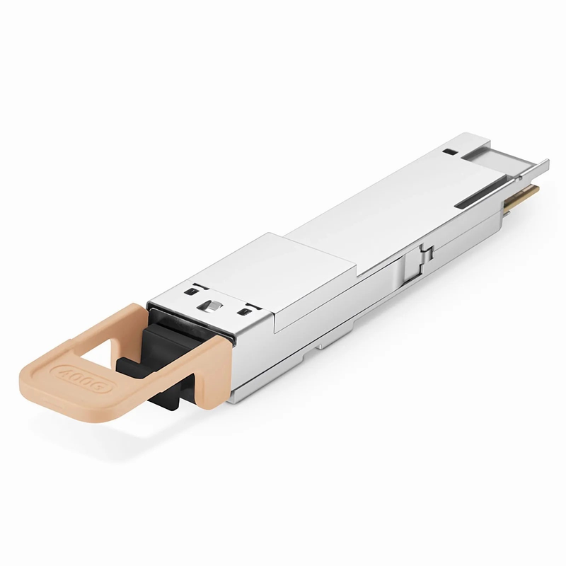 FyberOptix Arista QDD-400G-SRBD Compatible 400GBASE-SR4.2 QSFP-DD 8 x 50G PAM4 850nm 100m MPO-12/UPC MMF Optical Transceiver Module, Breakout to 4 x 100G-SR1.2