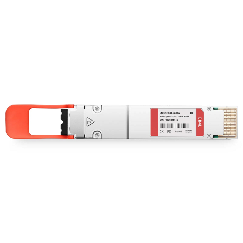 FyberOptix Arista Compatible 400GBASE-ER4L QSFP-DD 8 x 50G PAM4 1310nm 30km DOM Duplex LC/UPC SMF Optical Transceiver Module