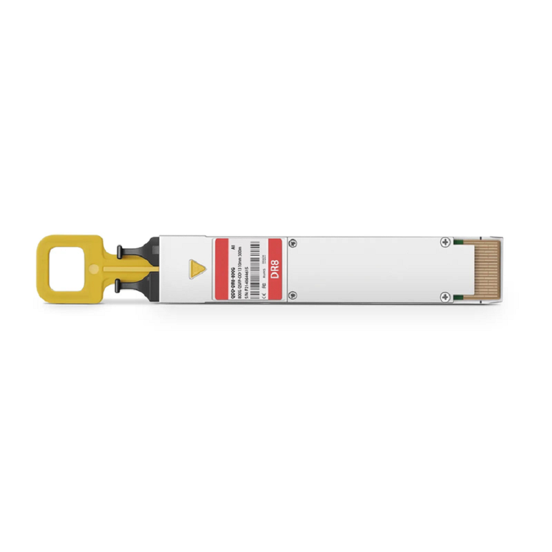 FyberOptix Arista Networks Compatible 800GBASE 2xDR4/DR8 QSFP-DD 8 x 100G PAM4 1310nm 500m DOM Dual MPO-12/APC SMF Optical Transceiver Module