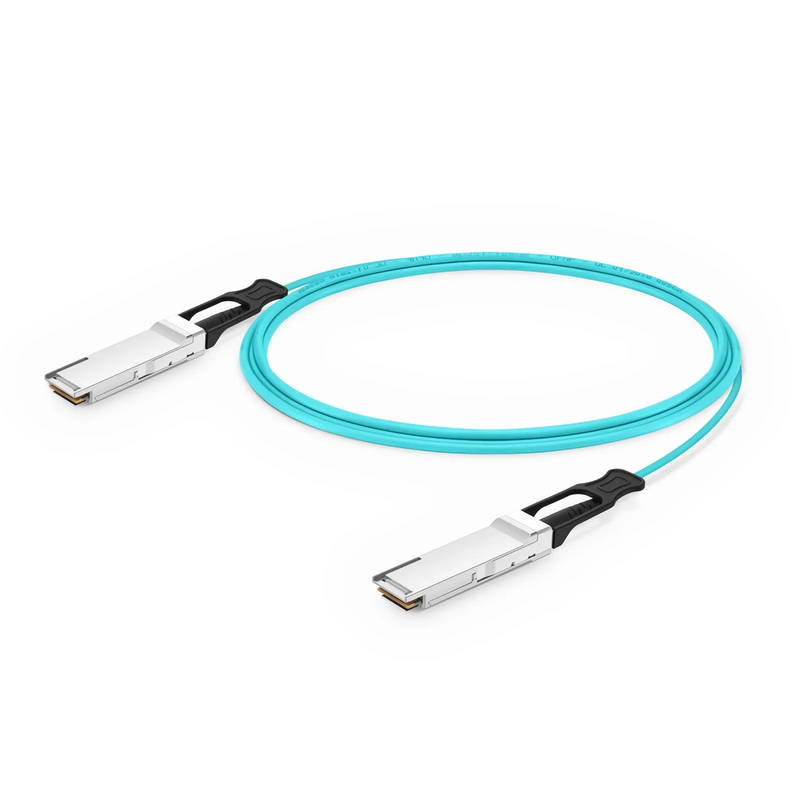 FyberOptix 10m (33ft) Generic Compatible 200G QSFP56 4 x 50G PAM4 Active Optical Cable