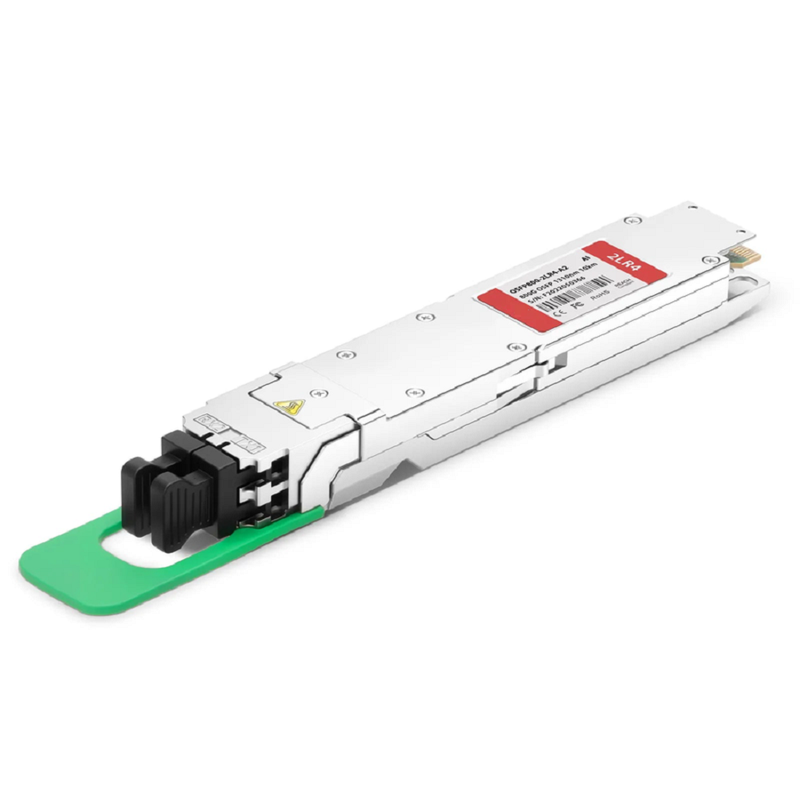 FyberOptix Juniper Networks OSFP-2X400G-LR4-P Compatible 800GBASE 2 x LR4 OSFP Closed Finned Top 8 x 100G PAM4 1310nm 10km DOM Dual Duplex LC/UPC SMF Optical Transceiver Module
