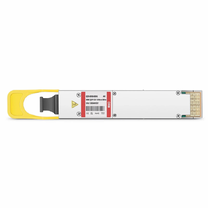 FyberOptix Arista Networks Compatible 800GBASE-DR8 QSFP-DD 8 x 100G PAM4 1310nm 500m DOM MPO-16/APC SMF Optical Transceiver Module, Breakout to 2 x 400G-DR4 and 8 x 100G-DR