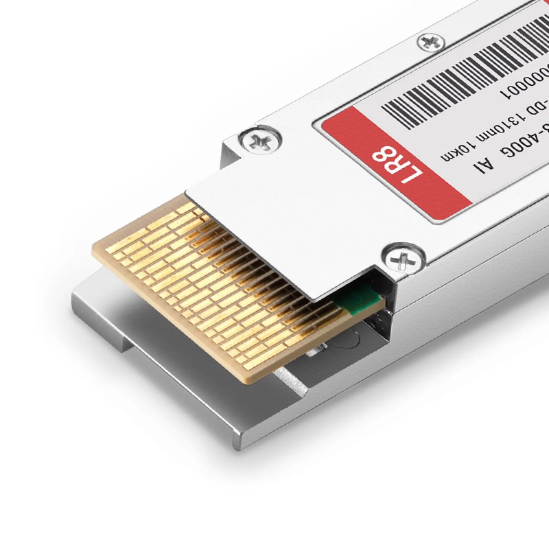 FyberOptix Arista QDD-400G-LR8 Compatible 400GBASE-LR8 QSFP-DD 8 x 50G PAM4 1310nm 10km DOM Duplex LC/UPC SMF Optical Transceiver Module