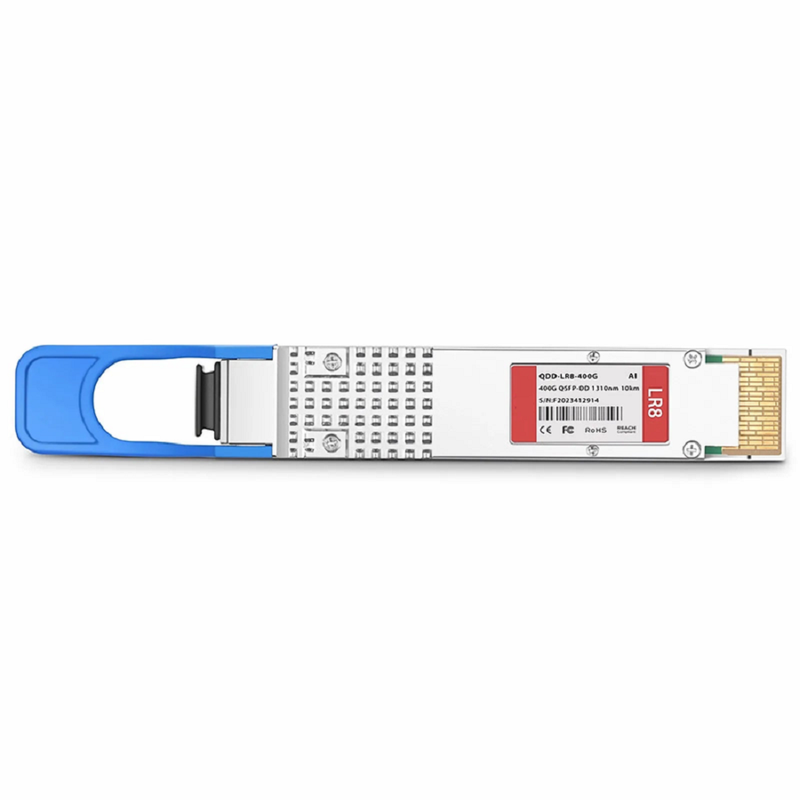 FyberOptix Arista Networks Compatible 400GBASE-ER8 QSFP-DD 8 x 50G PAM4 1310nm 40km DOM Duplex LC/UPC SMF Optical Transceiver Module