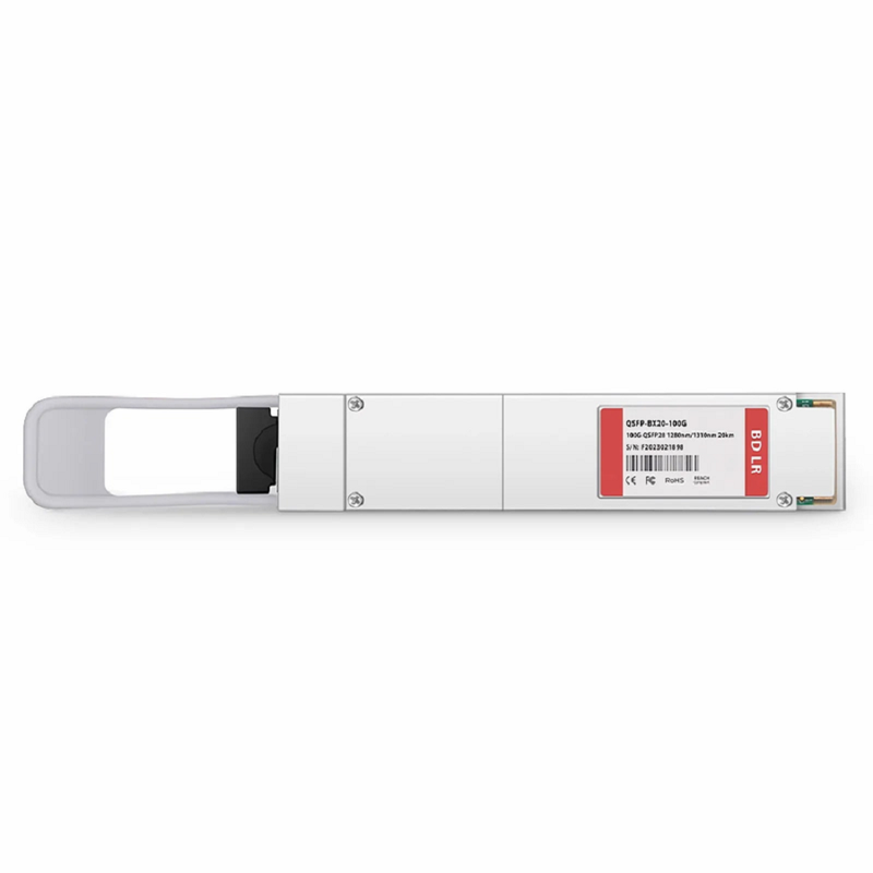 FyberOptix NVIDIA/Mellanox T-DQ8FNS-N00-M Compatible 400GBASE-SR8 QSFP-DD 8 x 50G PAM4 850nm 100m DOM MPO-16/APC MMF Ethernet Optical Transceiver Module, Breakout to 2 x 200G-SR4 and 8 x 50G-SR