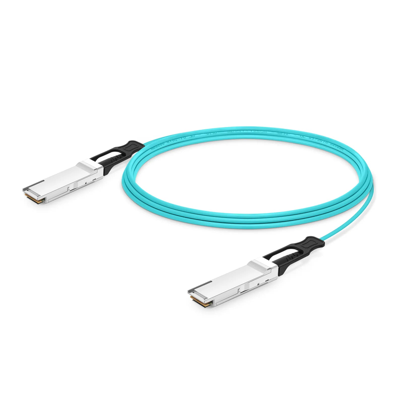 FyberOptix 15m (49ft) Arista Networks Compatible 400G QSFP112 4 x 100G PAM4 Active Optical Cable