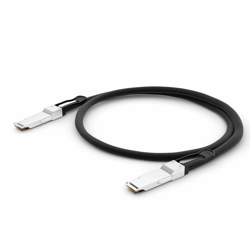 FyberOptix 1.5m (5ft) Arista Compatible 400G QSFP112 4 x 100G PAM4 Passive Direct Attach Copper Twinax Cable