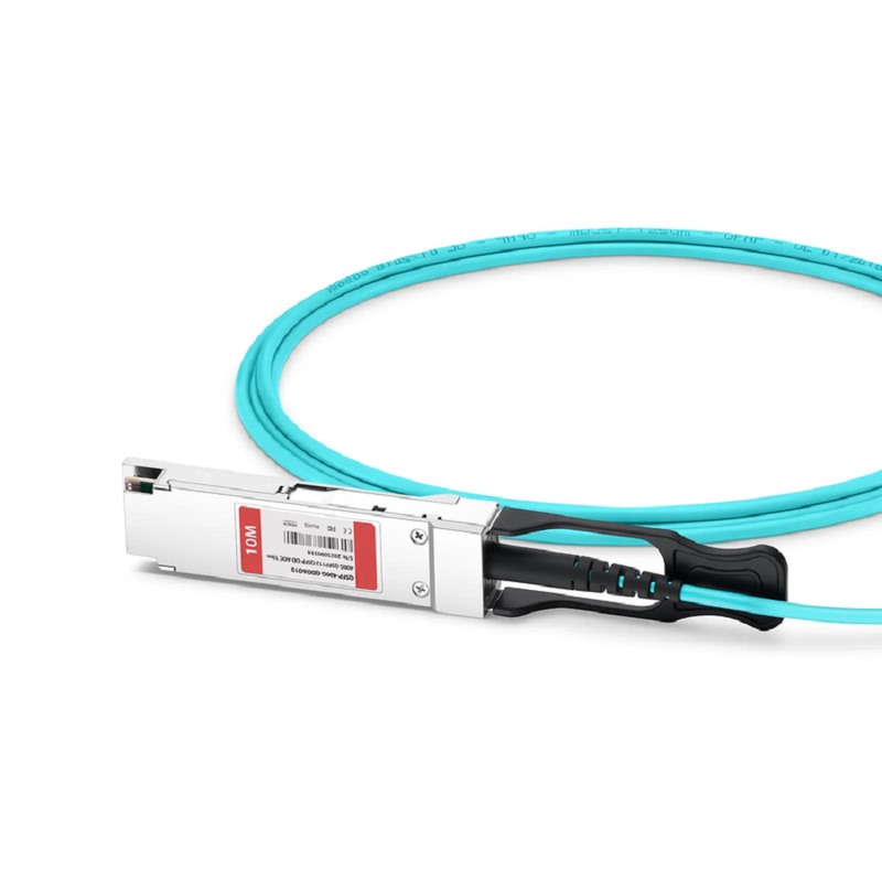 FyberOptix 1m (3ft) Cisco Compatible 400G QSFP112 4 x 100G PAM4 to 400G QSFP-DD 8 x 50G PAM4 Active Optical Cable