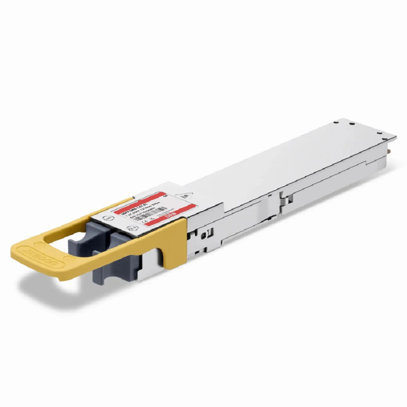 FyberOptix Generic Compatible 1.6T 2 x DR4/DR8 OSFP224 Flat Top 8 x 200G PAM4 1310nm 500m DOM Dual MPO-12/APC SMF Optical Transceiver Module