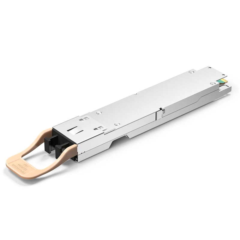 FyberOptix NVIDIA/Mellanox MMA4Z00-NS Compatible 800GBASE 2xSR4/SR8 OSFP Finned Top 8 x 100G PAM4 850nm 50m DOM Dual MPO-12/APC MMF Ethernet Optical Transceiver Module