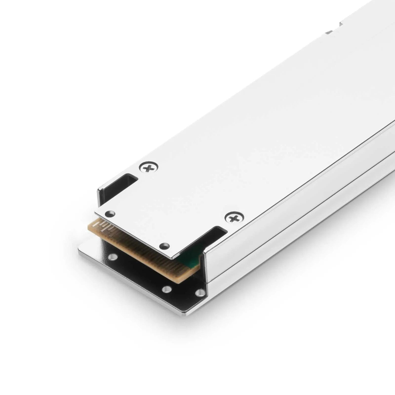 FyberOptix NVIDIA/Mellanox MMA4Z00-NS-FLT Compatible 800GBASE 2 x SR4/SR8 OSFP Flat Top 8 x 100G PAM4 850nm 50m DOM Dual MPO-12/APC MMF Ethernet Optical Transceiver Module