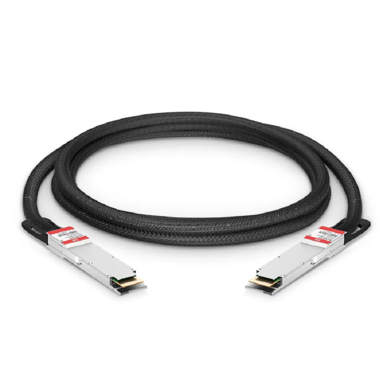 FyberOptix 2m (7ft) Generic Compatible 800G QSFP-DD 8 x 100G PAM4 Active Electrical Cable
