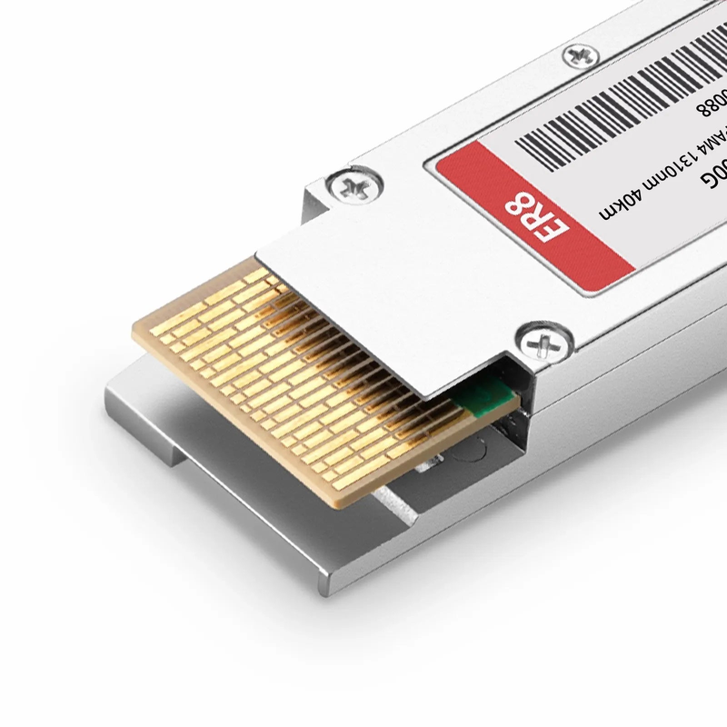 FyberOptix Cisco Compatible 400GBASE-ER8 QSFP-DD 8 x 50G PAM4 1310nm 40km DOM Duplex LC/UPC SMF Optical Transceiver Module