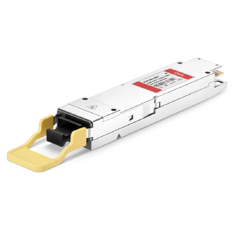 FyberOptix Arista Networks OSFP-400G-DR4 Compatible 400GBASE-DR4 OSFP Finned Top 8 x 50G PAM4 1310nm 500m DOM MPO-12/APC SMF Optical Transceiver Module, Breakout to 4 x 100G-DR