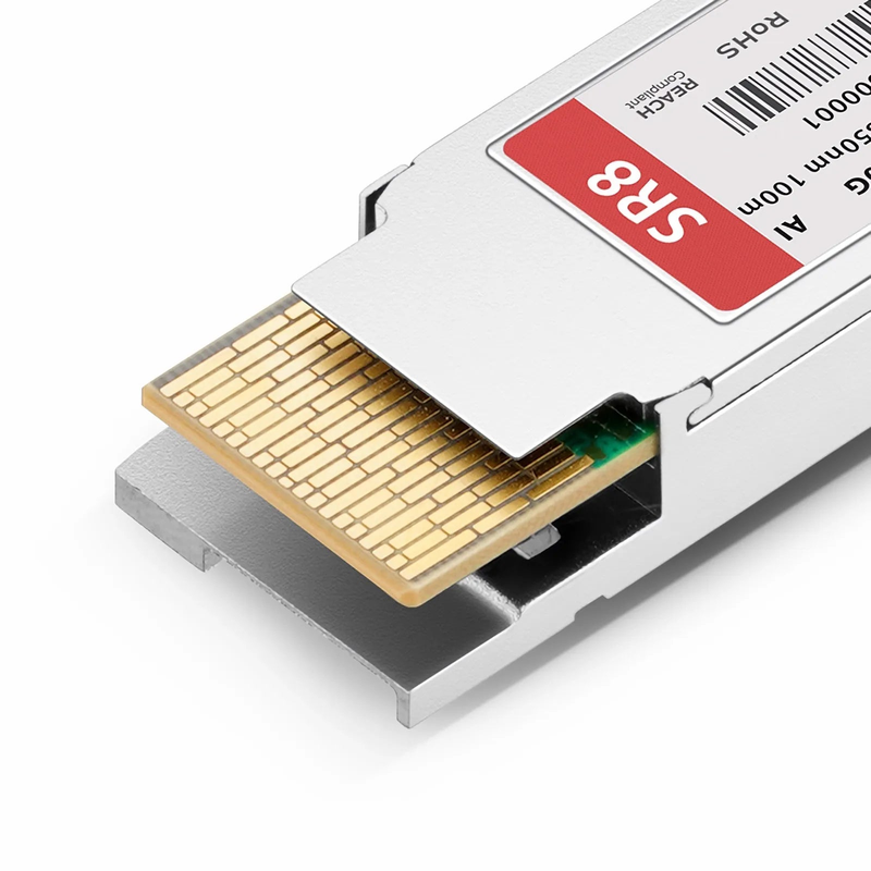 FyberOptix Arista Networks QDD-400G-SR8 Compatible 400GBASE-SR8 QSFP-DD 8 x 50G PAM4 850nm 100m DOM MPO-16/APC MMF Optical Transceiver Module, Breakout to 2 Ãƒâ€” 200G-SR4 and 8 Ãƒâ€” 50G-SR