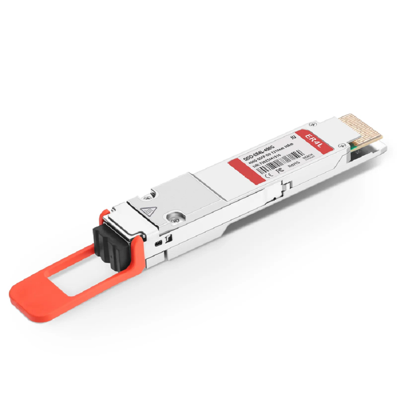 FyberOptix Arista Compatible 400GBASE-ER4L QSFP-DD 8 x 50G PAM4 1310nm 30km DOM Duplex LC/UPC SMF Optical Transceiver Module