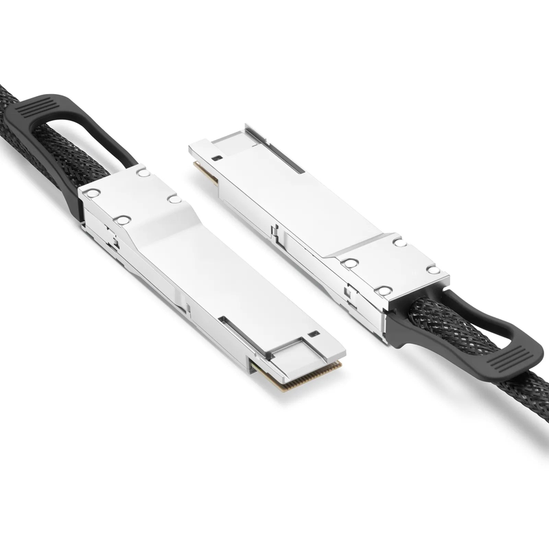 FyberOptix 3m (10ft) 400G QSFP-DD 8 x 50G PAM4 Active Electrical Cable for FS Switches