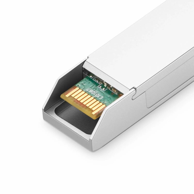 FyberOptix Ericsson C31 Compatible SFP+ 10G DWDM 1552.52nm 100GHz 40km DOM Duplex LC/UPC SMF Optical Transceiver Module For 4G Wireless (Industrial)
