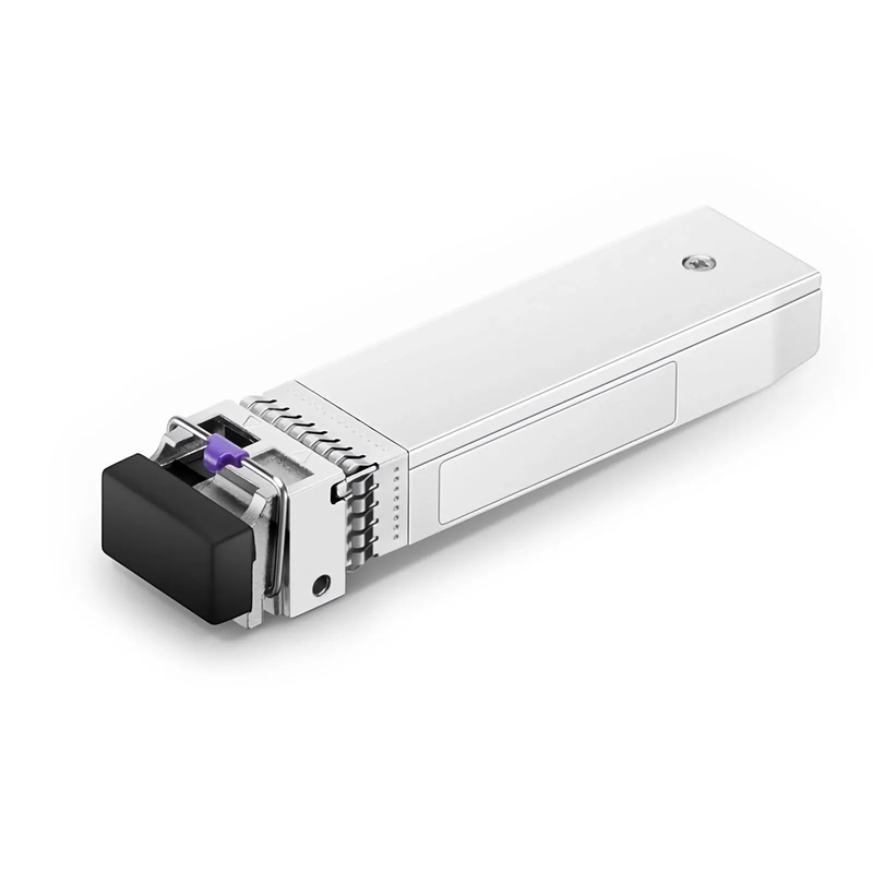 FyberOptix NOKIA 3HE15378AB Compatible SFP28 25GBASE-BX10-D BiDi 1330nm-TX/1270nm-RX 10km DOM Simplex LC/UPC SMF Optical Transceiver Module For 5G Wireless (Industrial)