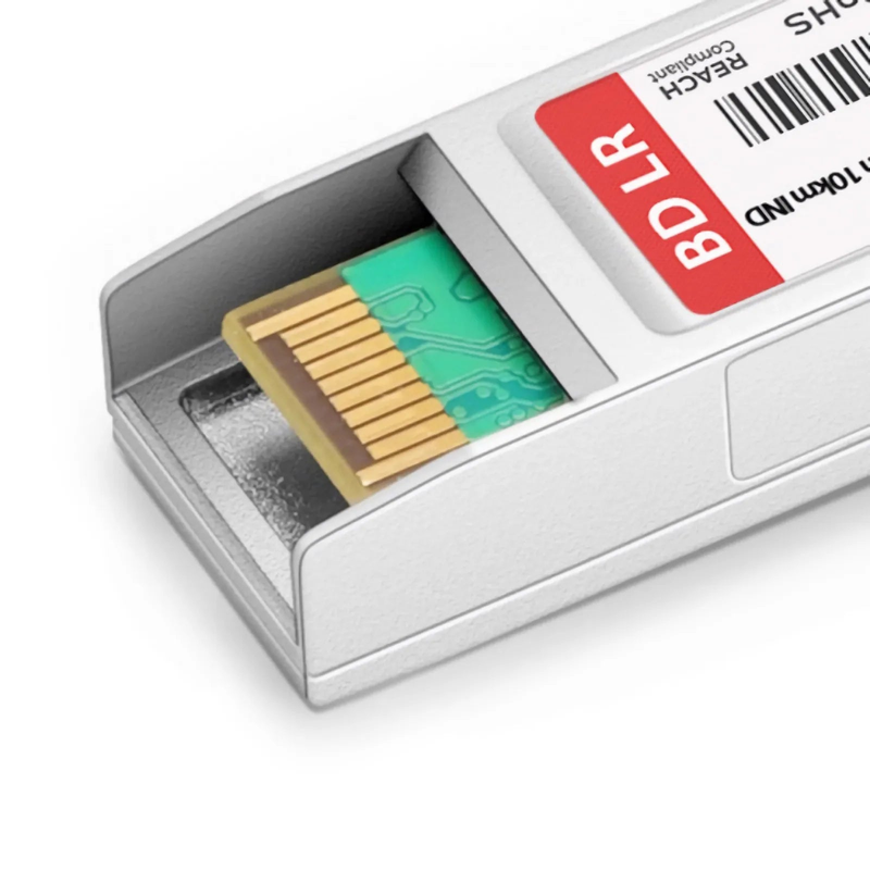 FyberOptix Cisco Compatible 25GBASE-D SFP28 BiDi 1330nm-TX/1270nm-RX 10km DOM Simplex LC/UPC SMF Optical Transceiver Module (Industrial)