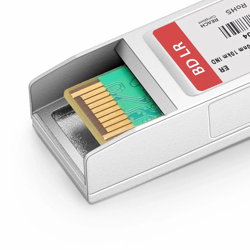 FyberOptix Ericsson RDH10281/1 Compatible SFP28 25GBASE-BX10-U BiDi 1270nm-TX/1330nm-RX 10km DOM Simplex LC/UPC SMF Optical Transceiver Module For 5G Wireless (Industrial)