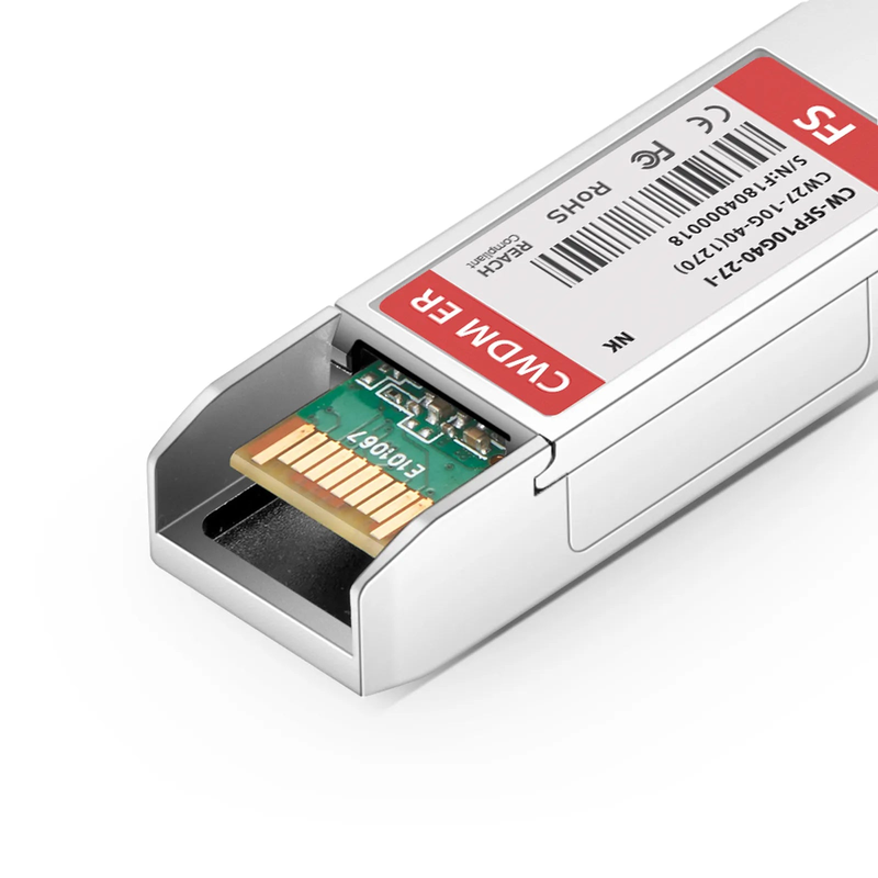 FyberOptix NOKIA Compatible SFP+ 10G CWDM 1270nm 40km DOM Duplex LC/UPC SMF Optical Transceiver Module For 4G Wireless (Industrial)