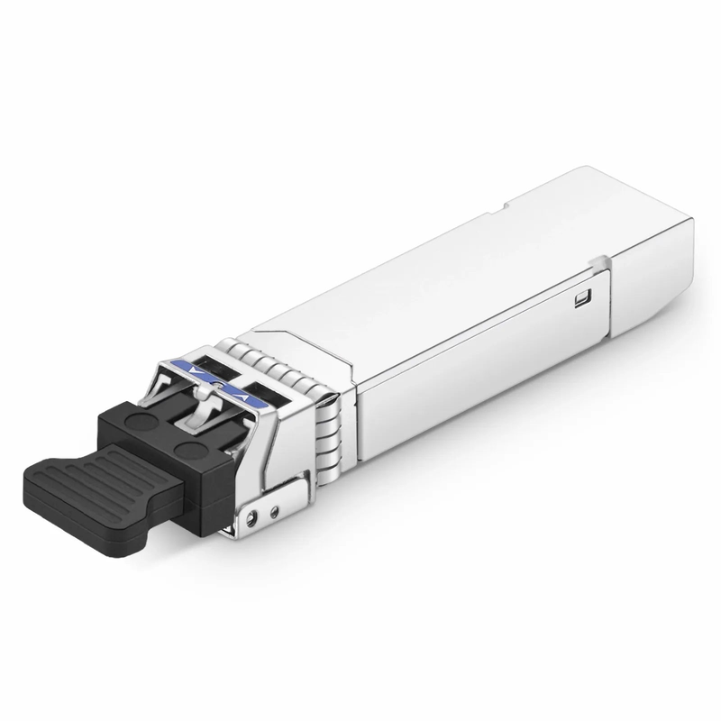 FyberOptix Generic Compatible SFP56 10/25/50GBASE-LR 1311nm 10km DOM Duplex LC/UPC SMF Optical Transceiver Module for 5G Wireless (Industrial)