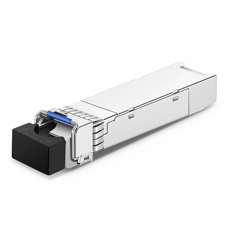 FyberOptix Cisco SFP-10G-BXU-I Compatible 10GBASE-BX10-U BiDi SFP+ 1270nm-TX/1330nm-RX 10km DOM Simplex LC/UPC SMF Optical Transceiver Module (Industrial)