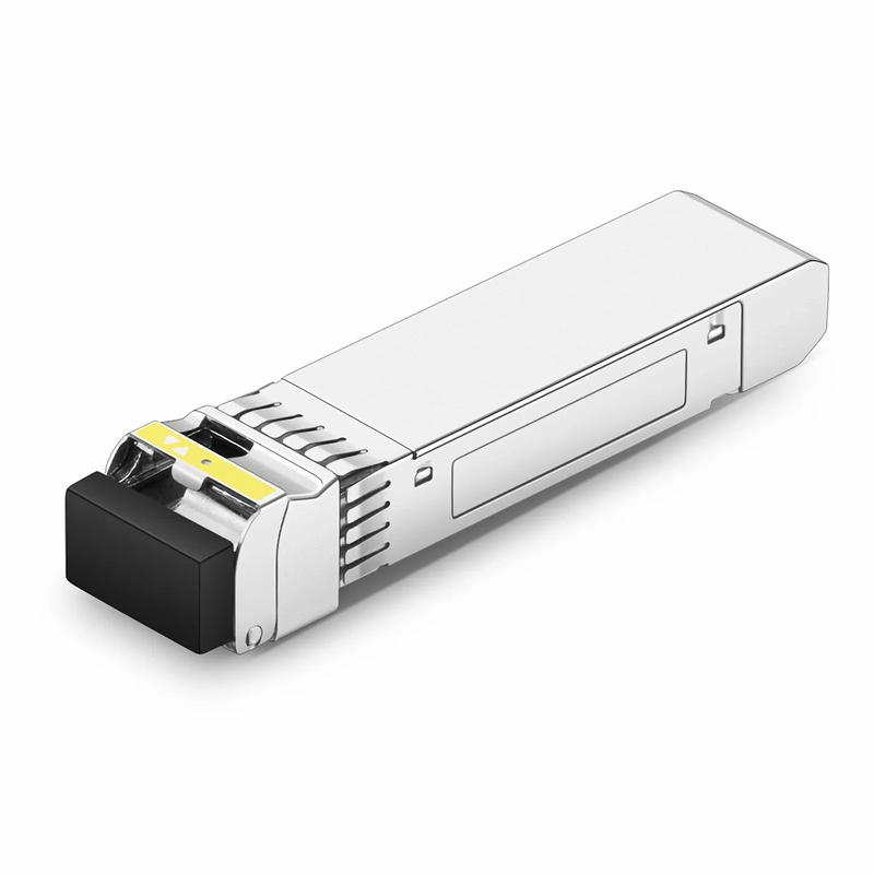FyberOptix NVIDIA/Mellanox Compatible 10GBASE BiDi SFP+ 1550nm-TX/1490nm-RX 80km DOM Simplex LC/UPC SMF Ethernet Optical Transceiver Module (Industrial)