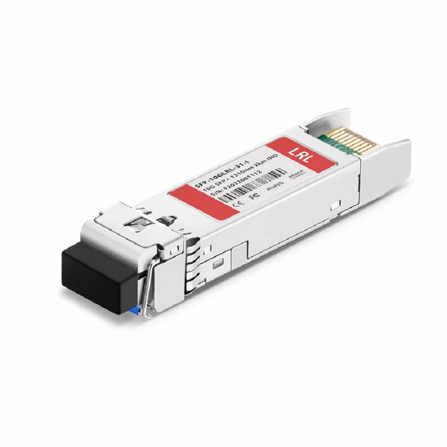 FyberOptix Ericsson RDH10265/2 Compatible SFP+ 10GBASE-LRL 1310nm 2km DOM Duplex LC/UPC SMF Optical Transceiver Module For 4G Wireless (Industrial)
