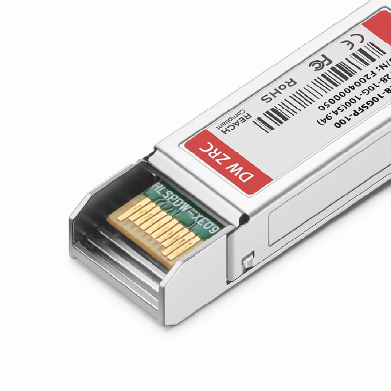 FyberOptix Ericsson Compatible SFP+ 10G CWDM 1590nm 40km DOM Duplex LC/UPC SMF Optical Transceiver Module For 4G Wireless (Industrial)