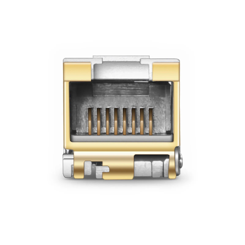 FyberOptix Cisco GLC-TA Compatible 10/100/1000BASE-T SFP SGMII Copper 100m RJ-45 Transceiver Module